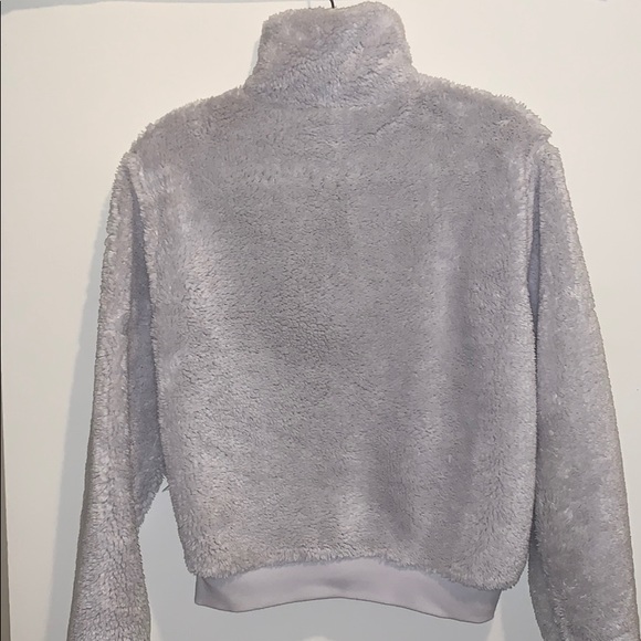 Topshop Fuzzy 1/4 Zip-up - Picture 5 of 5